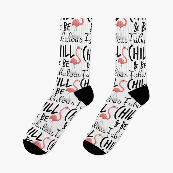 Item preview, Chill And Be Fabulous With Flamingo designed and sold by 4AllTimes.