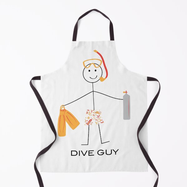 Item preview, Funny Mens Dive Guy for Scuba Divers designed and sold by whyitsme.