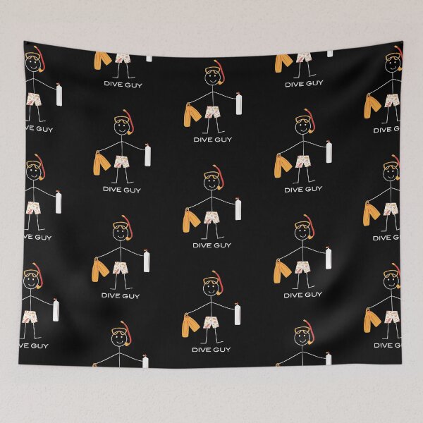 Item preview, Funny Mens Dive Guy for Scuba Divers designed and sold by whyitsme.
