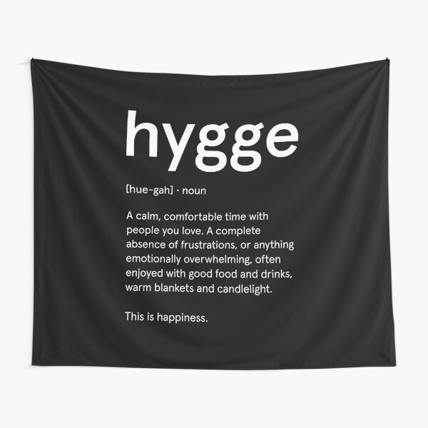 Item preview, Hygge: Scandinavian Living | Black Edition designed and sold by karanwashere.