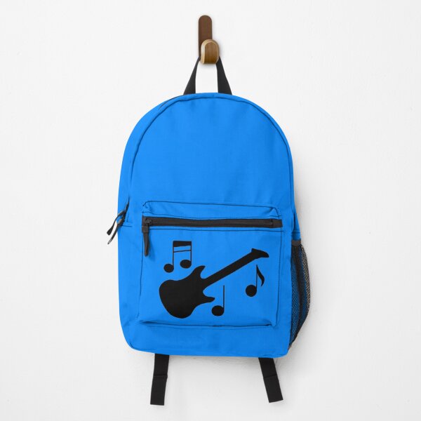 Item preview, electric guitar with music notes designed and sold by orchidgd.