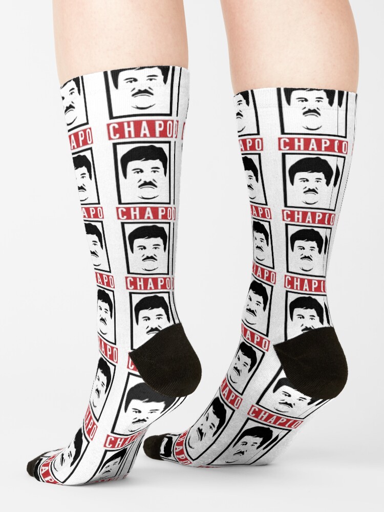 "El Chapo Gangster Swagger " Socks for Sale by NewADesigns Redbubble