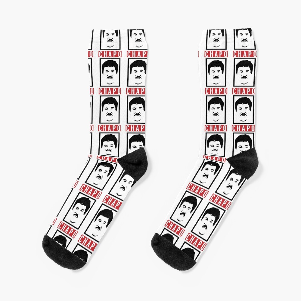 "El Chapo Gangster Swagger " Socks for Sale by NewADesigns Redbubble
