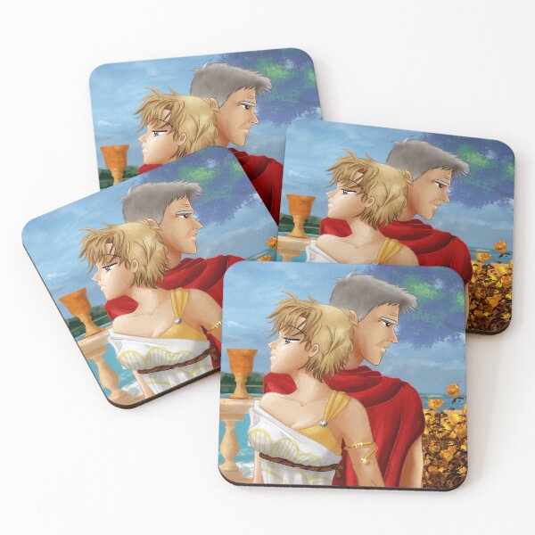 Ancient Roman Couple - Sam Carter and Jack O'Neill - Stargate Untersetzer (4er Set)