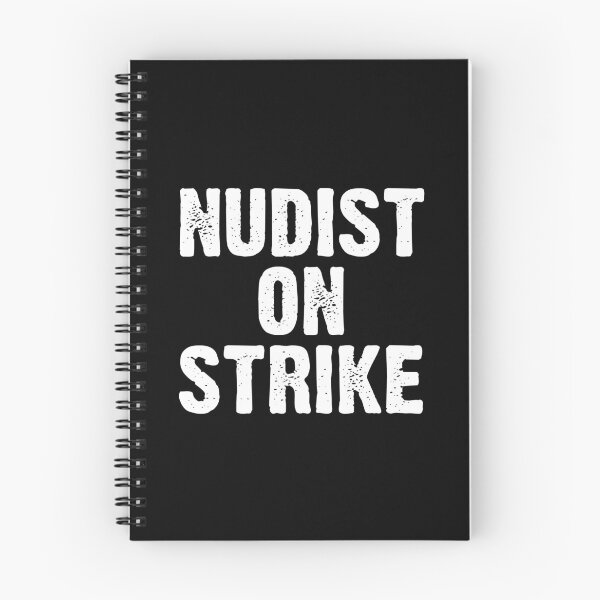 Item preview, Nudist on Strike designed and sold by muskitt.