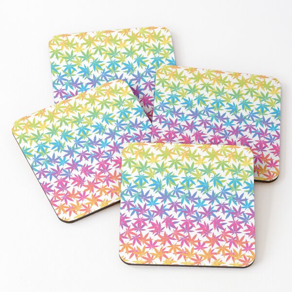 Item preview, Rainbow Marijuana Pattern designed and sold by 8118420I.