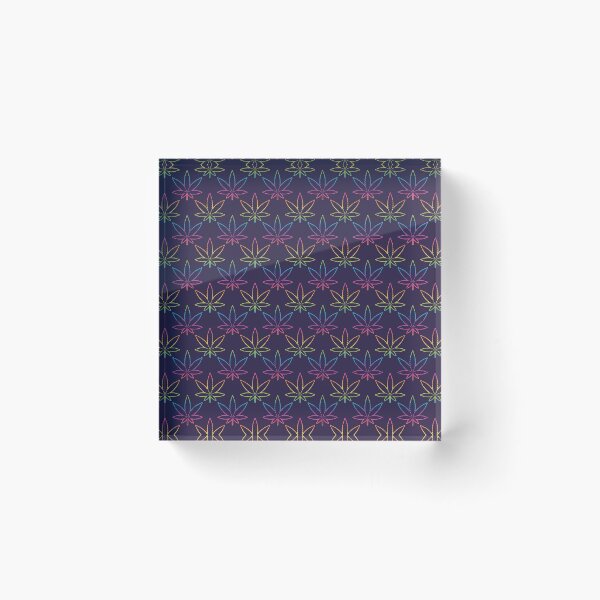 Item preview, Rainbow Marijuana Pattern designed and sold by 8118420I.