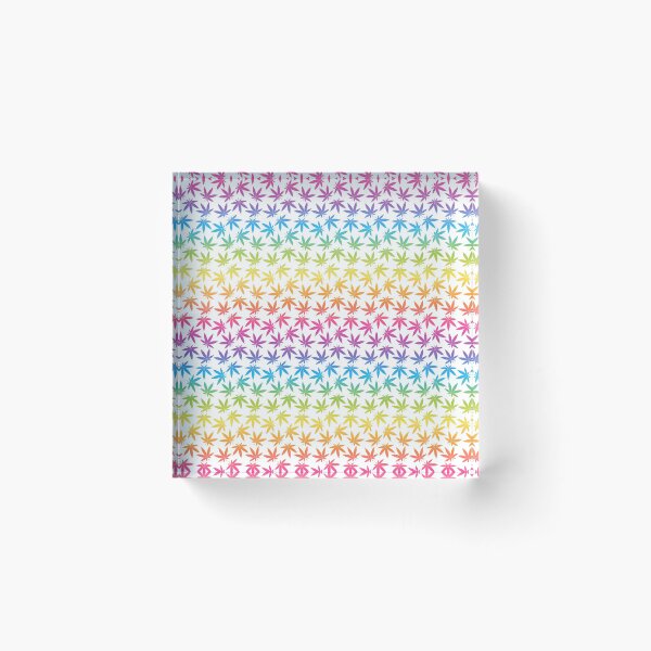 Item preview, Rainbow Marijuana Pattern designed and sold by 8118420I.