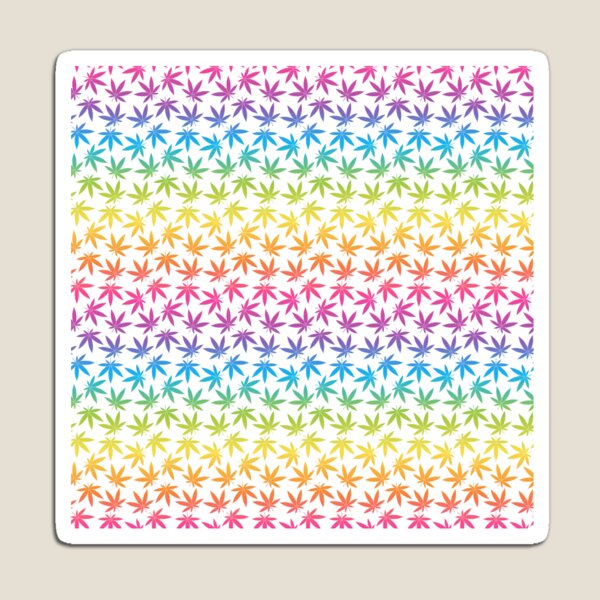Item preview, Rainbow Marijuana Pattern designed and sold by 8118420I.