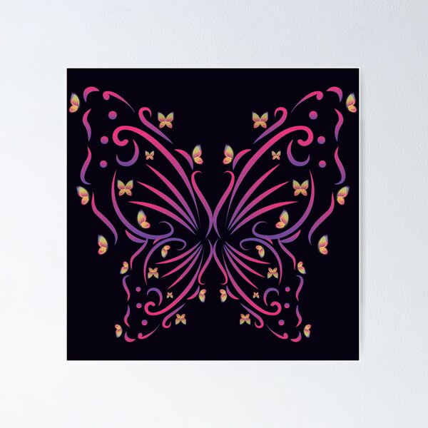 Item preview, Butterfly arabesque-Full logo designed and sold by Sander-sonia.