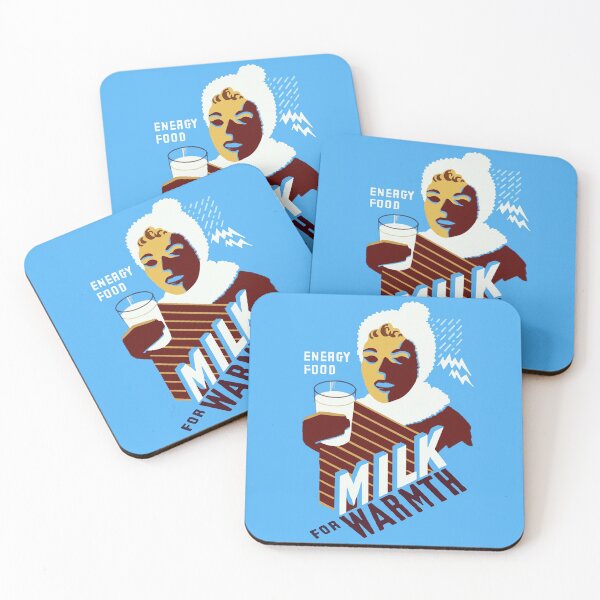 Artikelvorschau, WPA Milk for Warmth Energy Food entworfen und verkauft von digitalvintage.