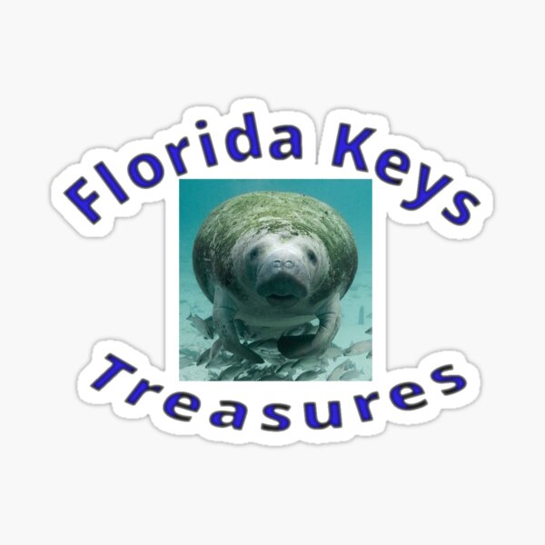 Item preview, Manatee Florida Keys Treasures designed and sold by KeysTreasures.