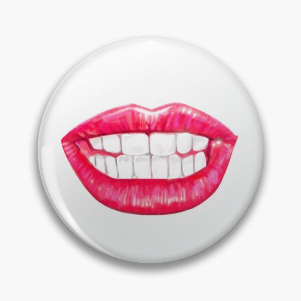 Item preview, Babe Snarl Red Lips Face Mask designed and sold by BelleSofie.