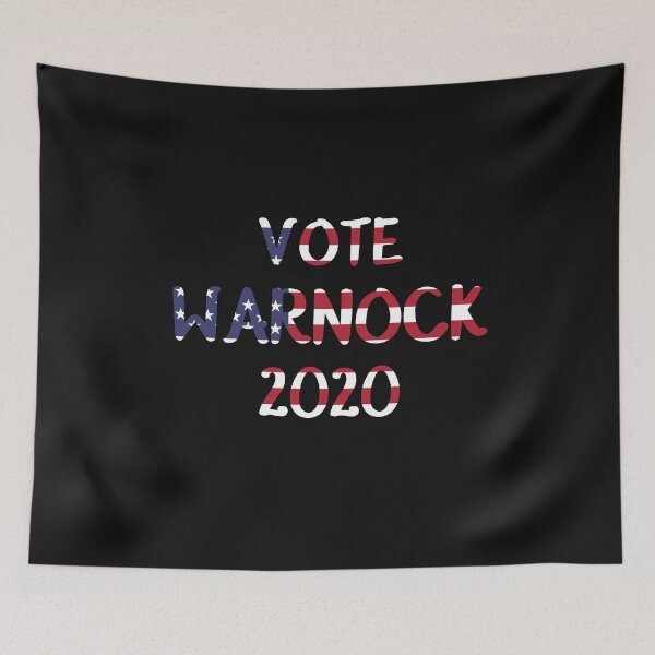 Item preview, vote warnock 2020 designed and sold by Mostik Vipo.