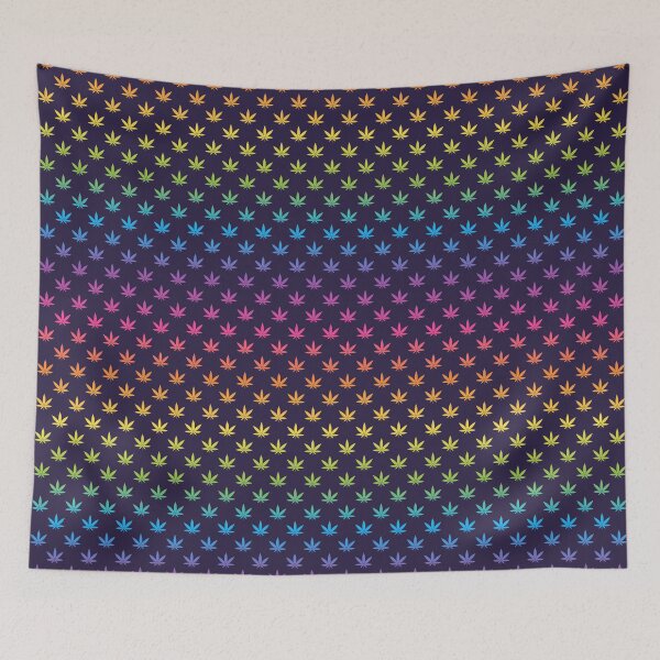 Item preview, Rainbow Marijuana Pattern designed and sold by 8118420I.