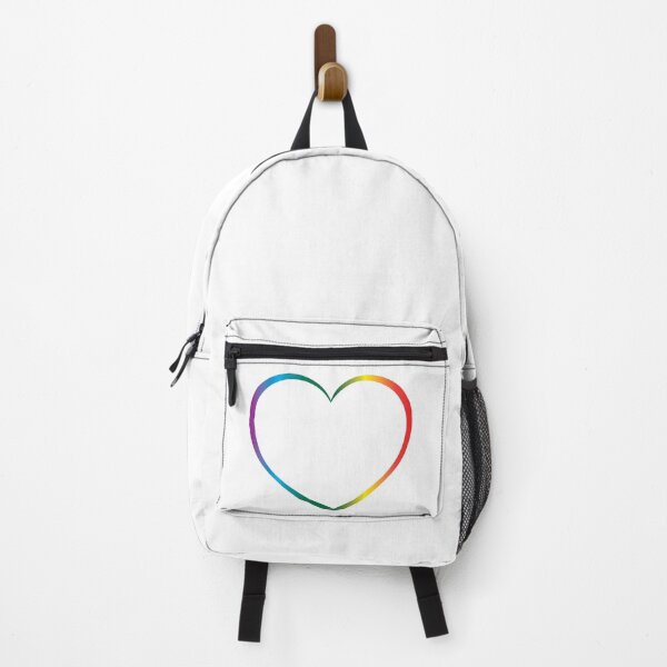 Item preview, Rainbow Heart designed and sold by MoodyCarp.
