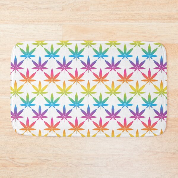 Item preview, Rainbow Marijuana Pattern designed and sold by 8118420I.