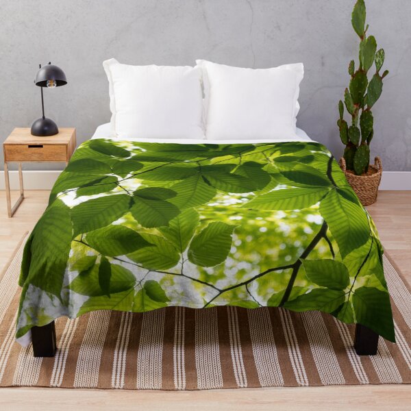 Item preview, Glorious Spring Canopy in Many Shades Of Green - Left Variant designed and sold by Georgia Mizuleva.
