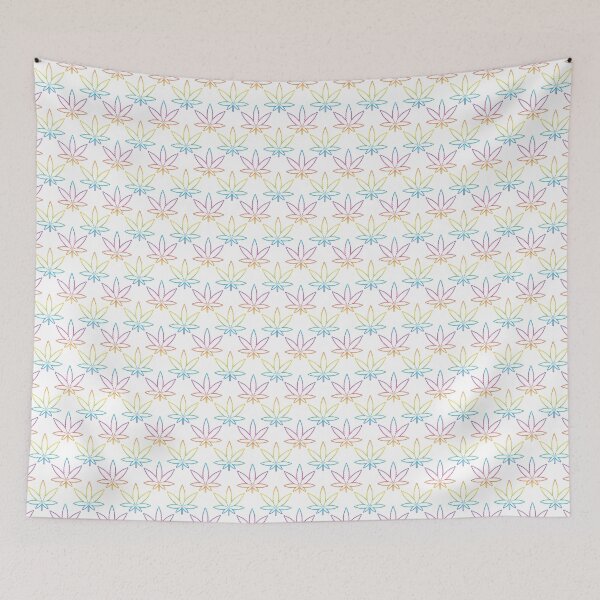Item preview, Rainbow Marijuana Pattern designed and sold by 8118420I.