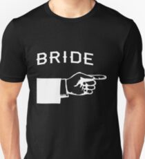 Bride Hand Pointing Right Unisex T-Shirt