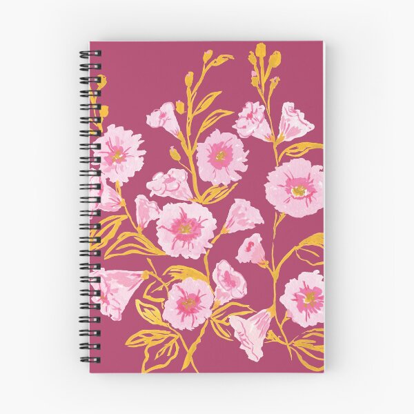 Item preview, Flores pintadas de malva designed and sold by KalynKepner.