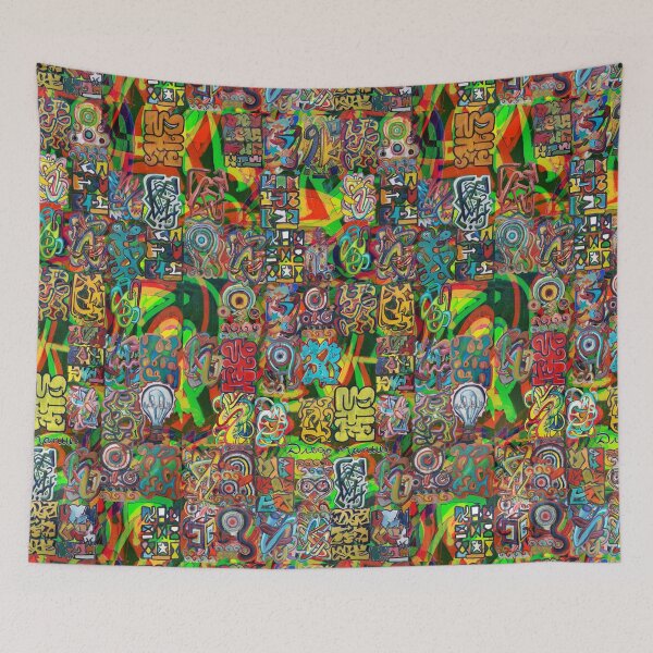 Item preview, Graffiti 21 tapiz 9 designed and sold by Diego Manuel Rodriguez.