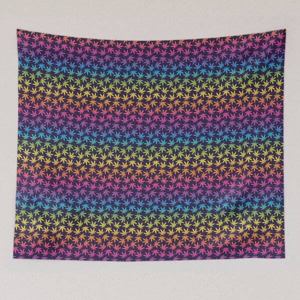 Item preview, Rainbow Marijuana Pattern designed and sold by 8118420I.
