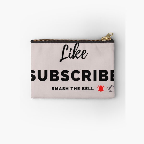 Item preview, Like, Subscribe, smash the bell! designed and sold by Art With Impact – Statement Art & Apparel for Deep Thinkers.