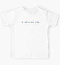 I (still) miss my C64 Kids Tee