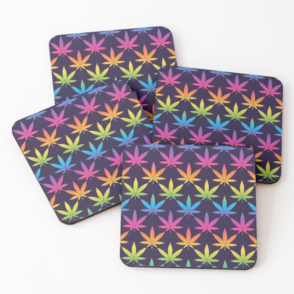 Item preview, Rainbow Marijuana Pattern designed and sold by 8118420I.