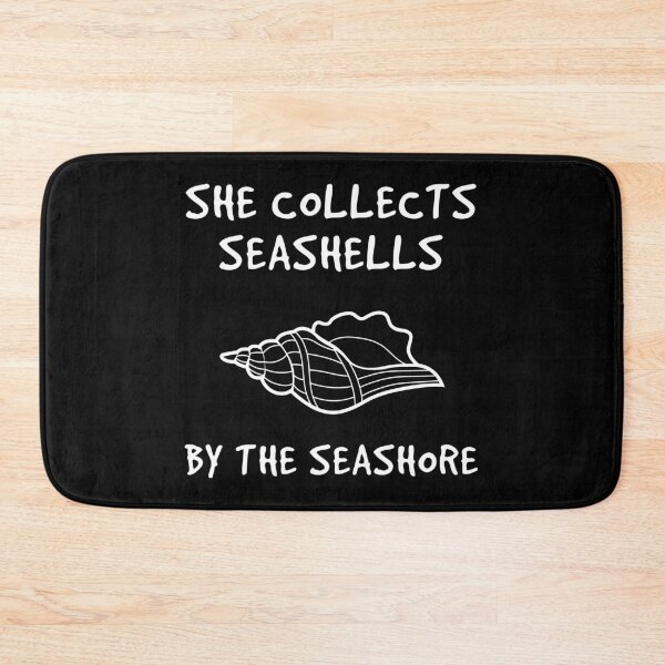 Item preview, She Collects Seashells Collecting Shelling graphic designed and sold by jakehughes2015.