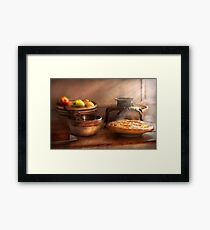 Food - Pie - Mama's peach pie Framed Print