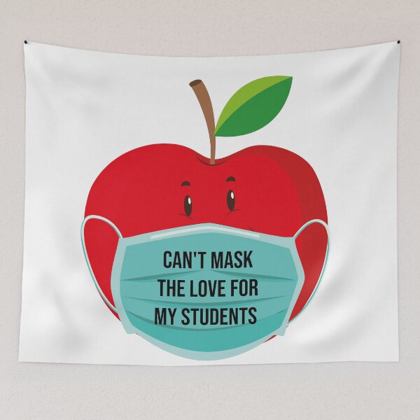 Item preview,  Can't Mask The Love For My Students designed and sold by All in One  Design.