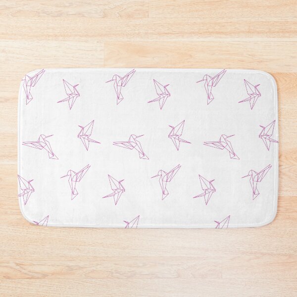Item preview, Origami Crane and Hummingbird - White designed and sold by MischiefMaven.