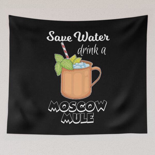 Item preview, Funny Mixologist Save Water Drink A Moscow Mule design designed and sold by jakehughes2015.
