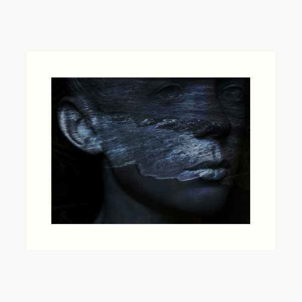 The face of the sea Art Print