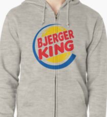 Bjerger King Zipped Hoodie