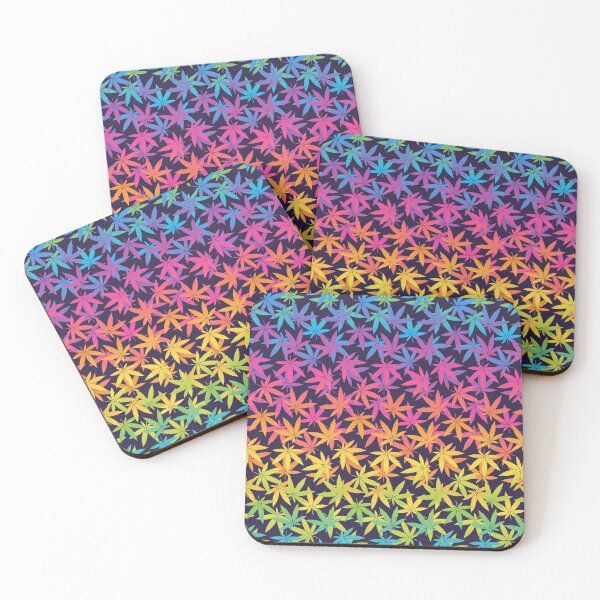 Item preview, Rainbow Marijuana Pattern designed and sold by 8118420I.