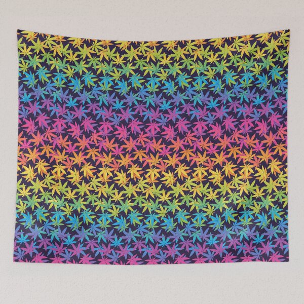 Item preview, Rainbow Marijuana Pattern designed and sold by 8118420I.