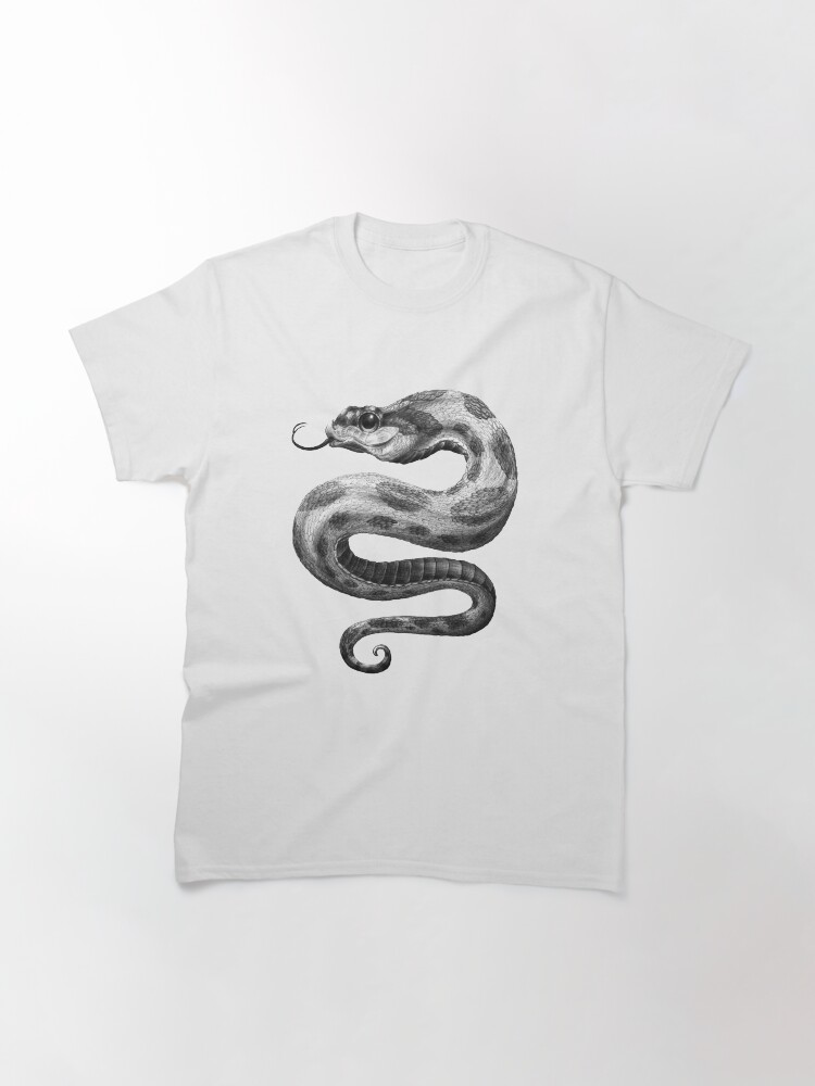Thumbnail 3 von 7, Classic T-Shirt, Niedliche Schlange designt und verkauft von Koryo-.