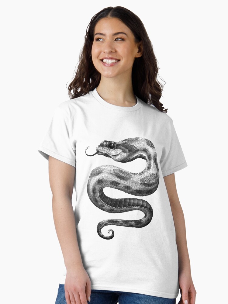 Thumbnail 1 von 7, Classic T-Shirt, Niedliche Schlange designt und verkauft von Koryo-.