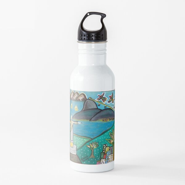 Ciudad impresionante Botella de agua
