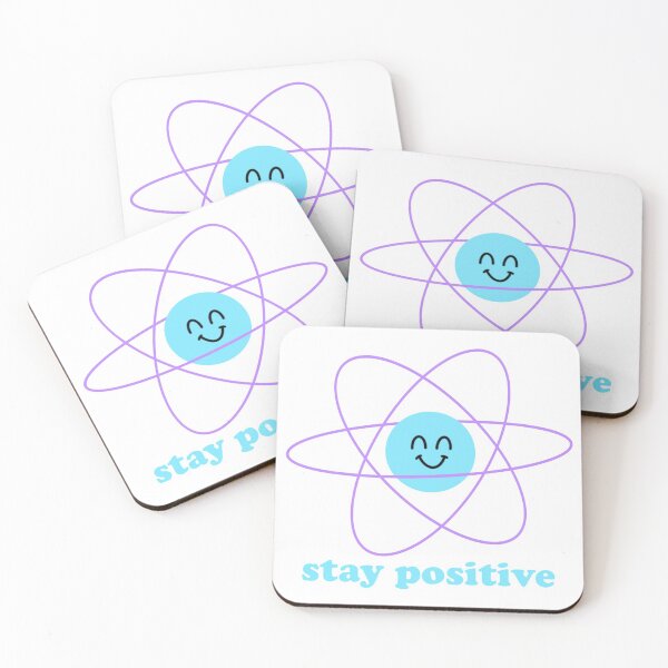 Item preview, Stay Positive Proton designed and sold by Sophia Chung.