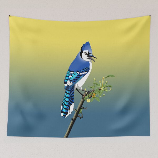 Item preview, Blue Jay designed and sold by BennuBirdy.
