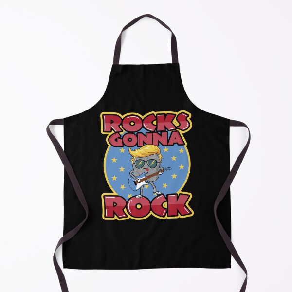 Item preview, Rocks Gonna Rock Funny Geology Guitar Pun designed and sold by Dan66.