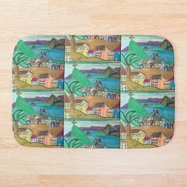 Rio City of love Bath Mat