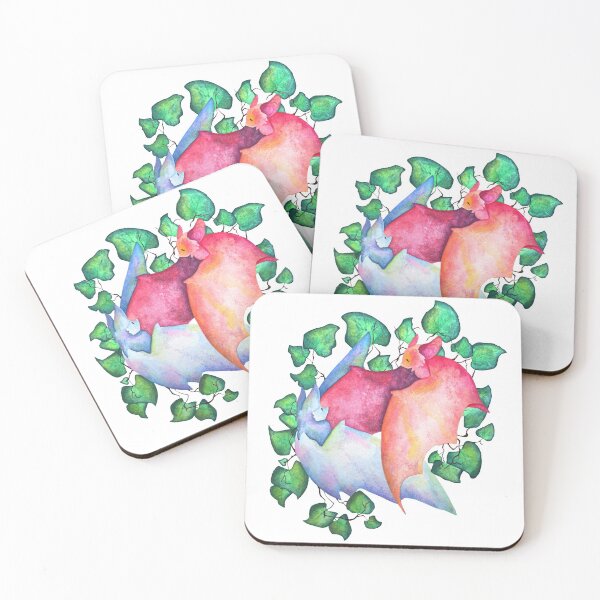 Item preview, Watercolor Bats designed and sold by AceLlama.
