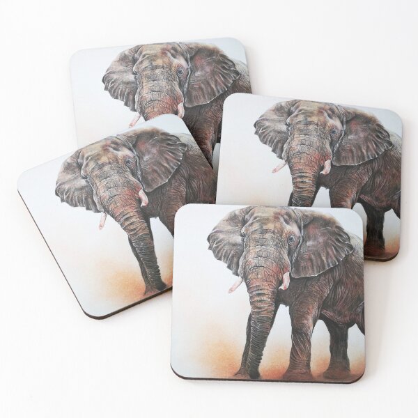 Item preview, African Bull Elephant  designed and sold by Vic-does-art.