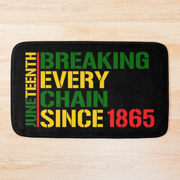 Item preview, Juneteenth African American 1865 Black History Breaking Every Chain designed and sold by digitalvintage.