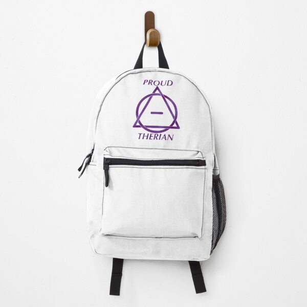 Vista previa del artículo con la obra «Versión 2 "Therian orgulloso" en violeta», diseñado y vendido por DraconicsDesign.